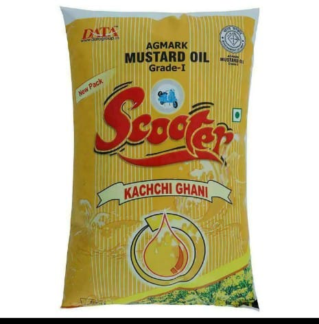Scooter Kachi Ghani Mustard Oil 890 gm